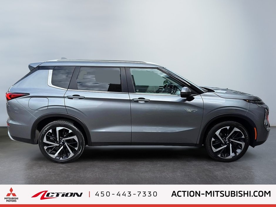 2023 Mitsubishi Outlander PHEV SEL S-AWC Toit Pano Cuir Carplay GPS Android Auto-5