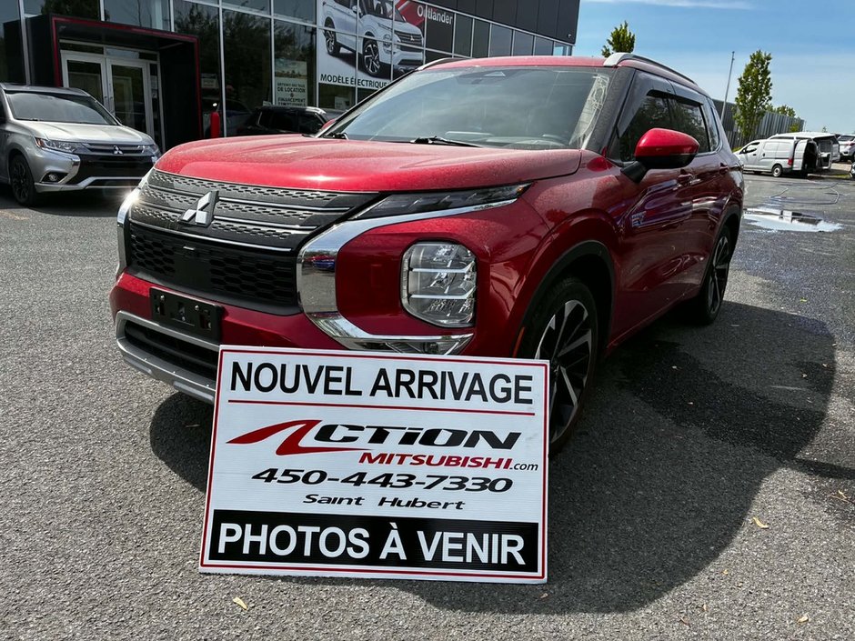 2023 Mitsubishi Outlander PHEV GT S-AWC Carplay Android Auto Cuir Toit Mags-0