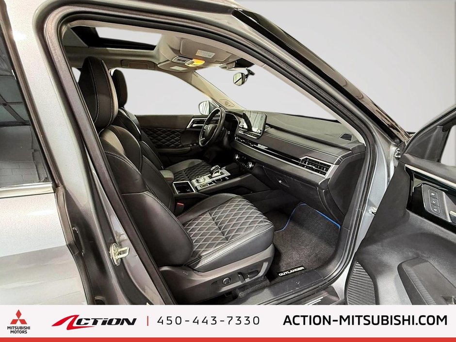 2023 Mitsubishi Outlander PHEV GT S-AWC Carplay Android Auto Cuir Toit Mags-12