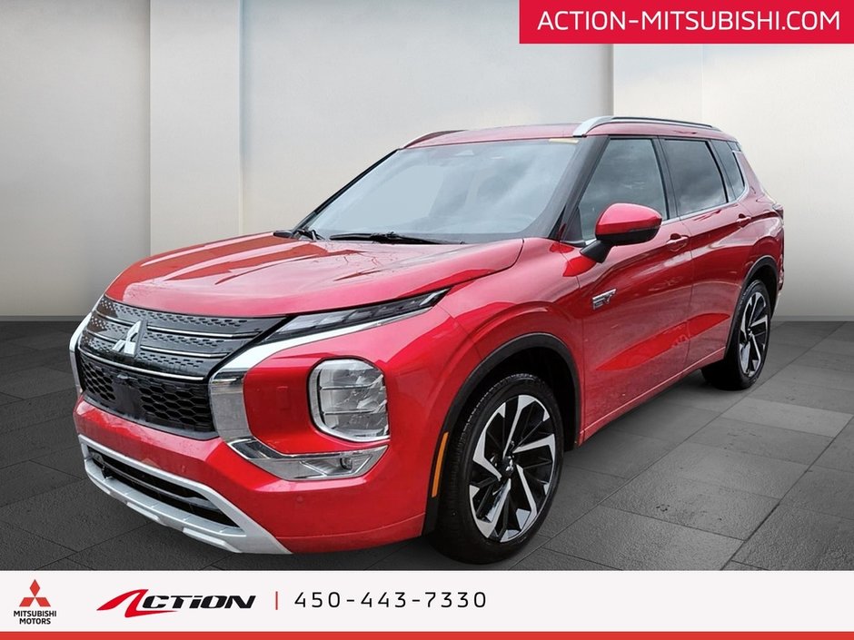 2024 Mitsubishi OUTLANDER PHEV GT S-AWC TOIT PANO BOSS CUIR CARPLAY MAGS 20 PO-0