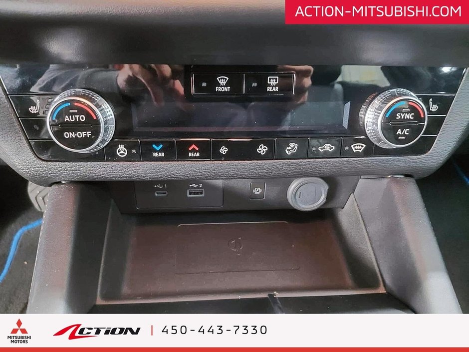 Mitsubishi Outlander PHEV SEL S-AWC Toit Pano Cuir Carplay GPS Android Auto 2024-26