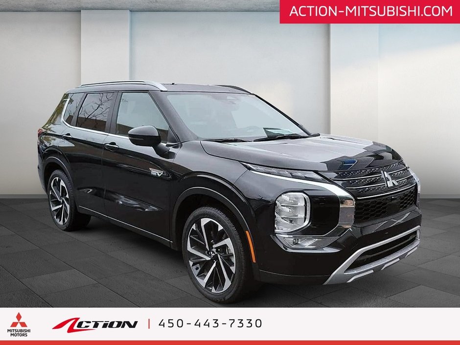 Mitsubishi Outlander PHEV SEL S-AWC Toit Pano Cuir Carplay GPS Android Auto 2024-6