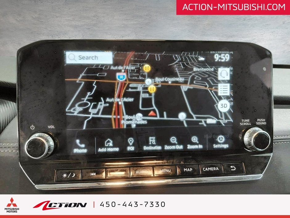 Mitsubishi Outlander PHEV SEL S-AWC Toit Pano Cuir Carplay GPS Android Auto 2024-18