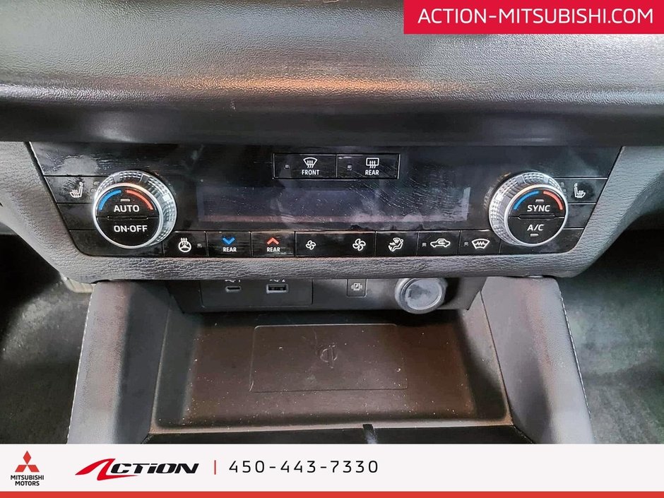 Mitsubishi Outlander PHEV SEL S-AWC Toit Pano Cuir Carplay GPS Android Auto 2024-21