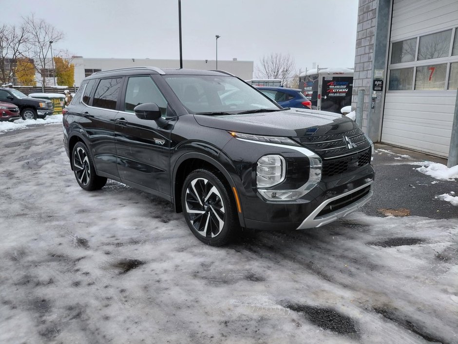 Mitsubishi Outlander PHEV SEL S-AWC Toit Pano Cuir Carplay GPS Android Auto 2024-1