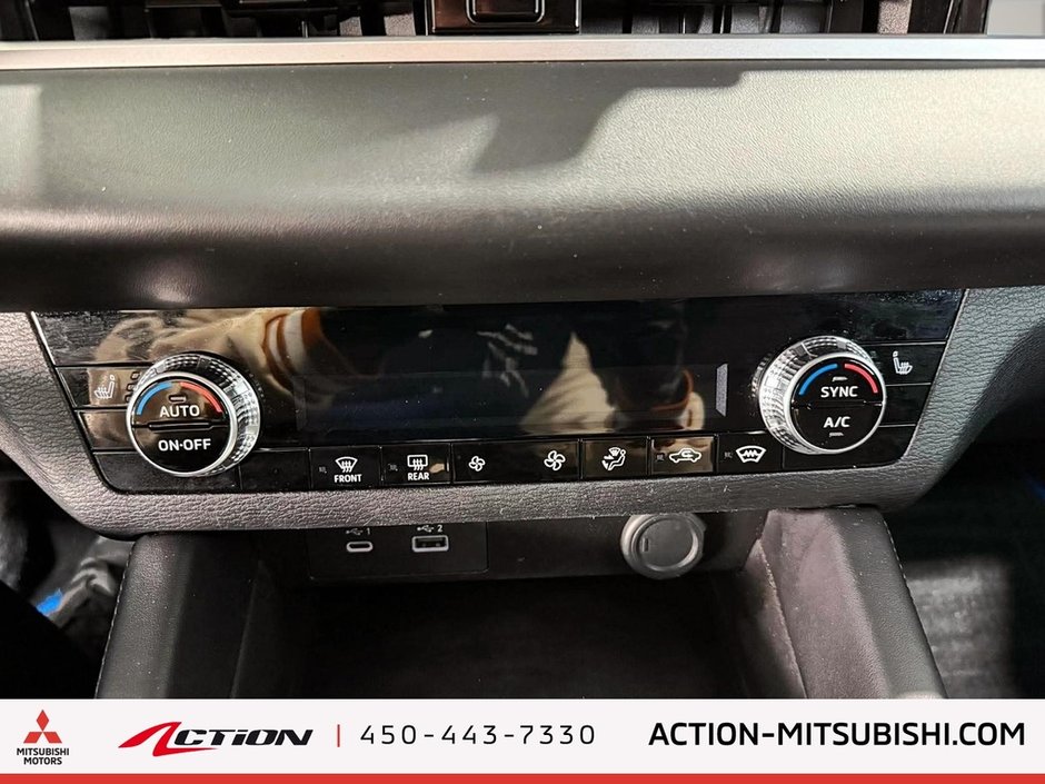 2024 Mitsubishi Outlander PHEV ES S-AWC 7 Passagers Carplay Android Auto Mags 18-23