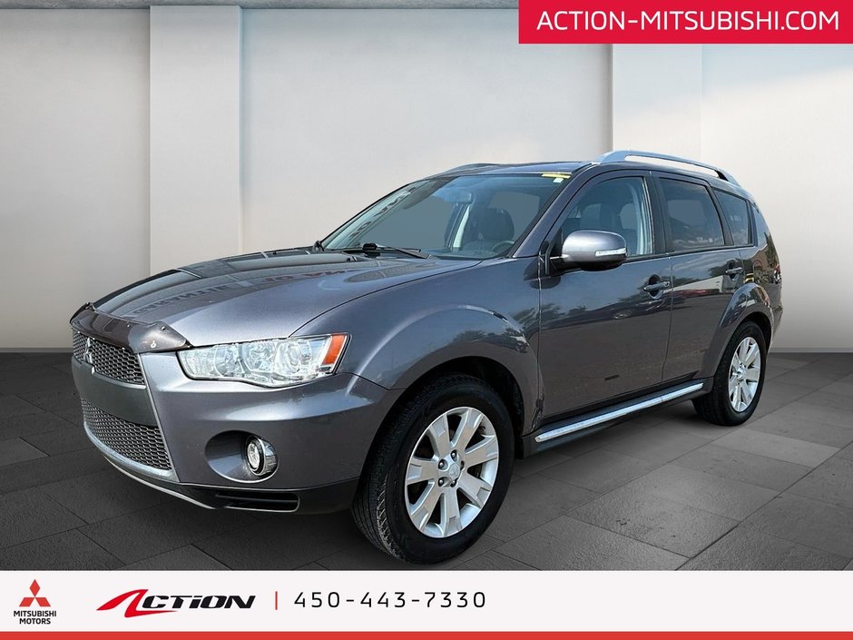 Mitsubishi Outlander XLS+AWD+TOIT OUVRANT+MAGS 18PO+MOTEUR V6+A/C 2010-0