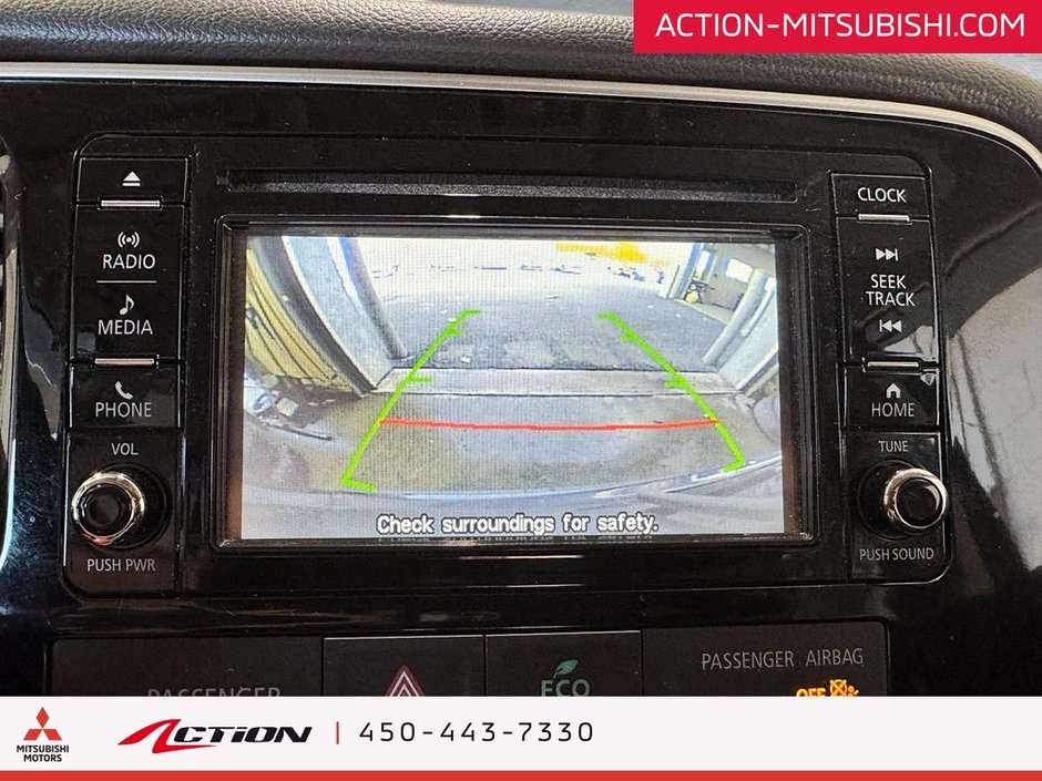 Mitsubishi Outlander ES PREMIUM AWD CUIR TOIT MAGS 18PO CAMÉRA DE RECUL 2016-18
