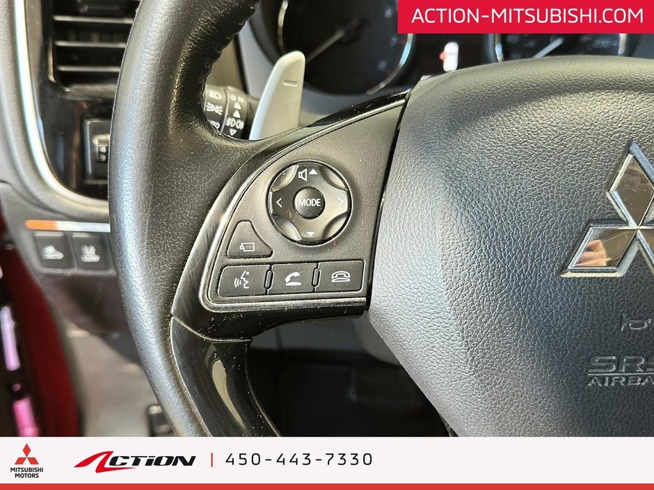 Mitsubishi Outlander GT AWD Toit Ouvrant Cuir Mags 18Po Caméra de Recul 2017-20