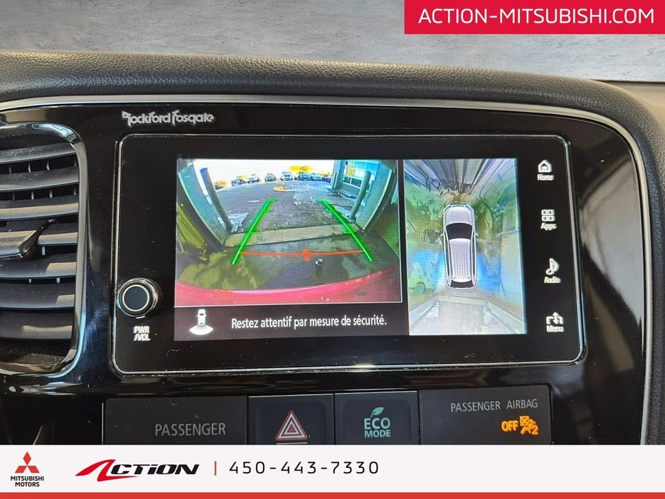 Mitsubishi Outlander GT AWD Toit Ouvrant Cuir Mags 18Po Caméra de Recul 2017-23