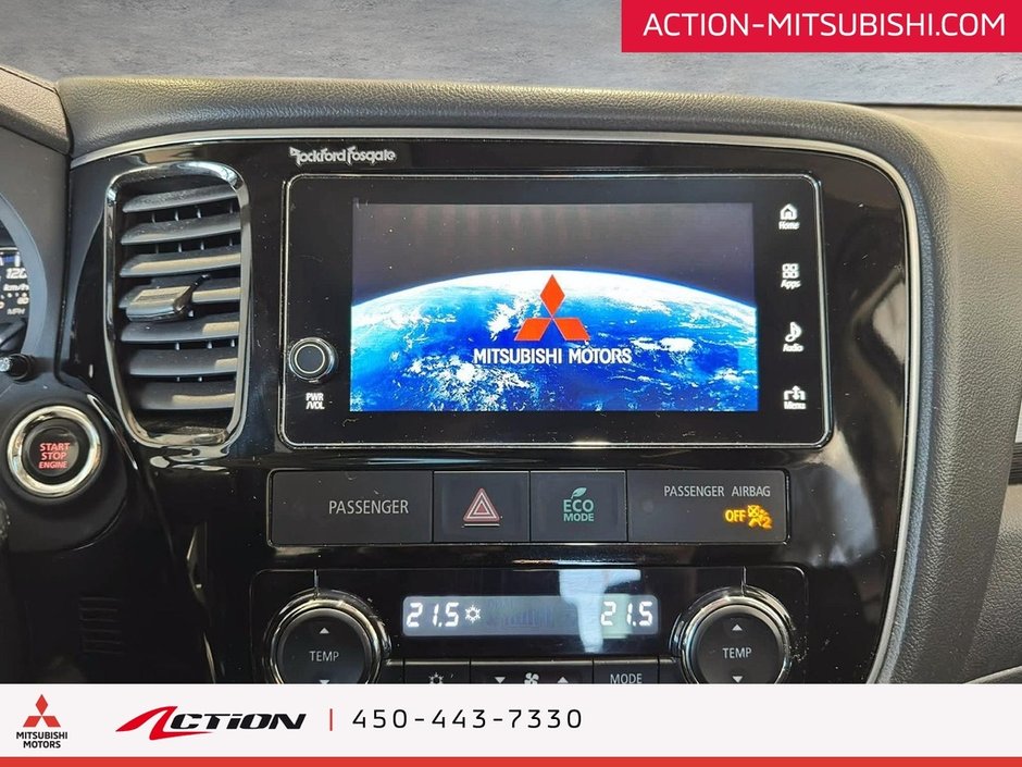 Mitsubishi Outlander GT AWD Toit Ouvrant Cuir Mags 18Po Caméra de Recul 2017-22