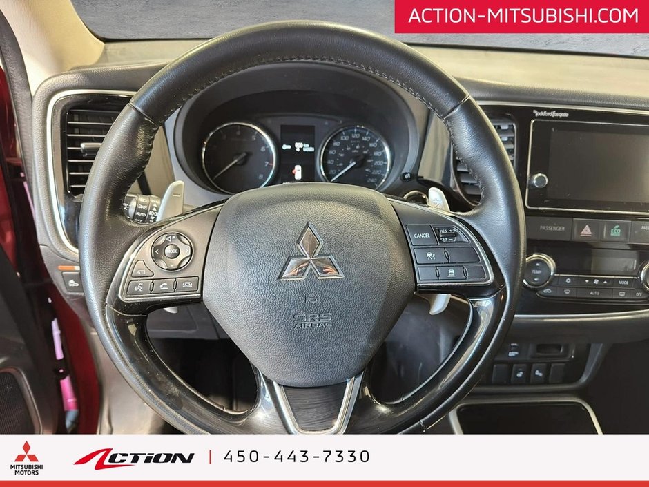 Mitsubishi Outlander GT AWD Toit Ouvrant Cuir Mags 18Po Caméra de Recul 2017-19