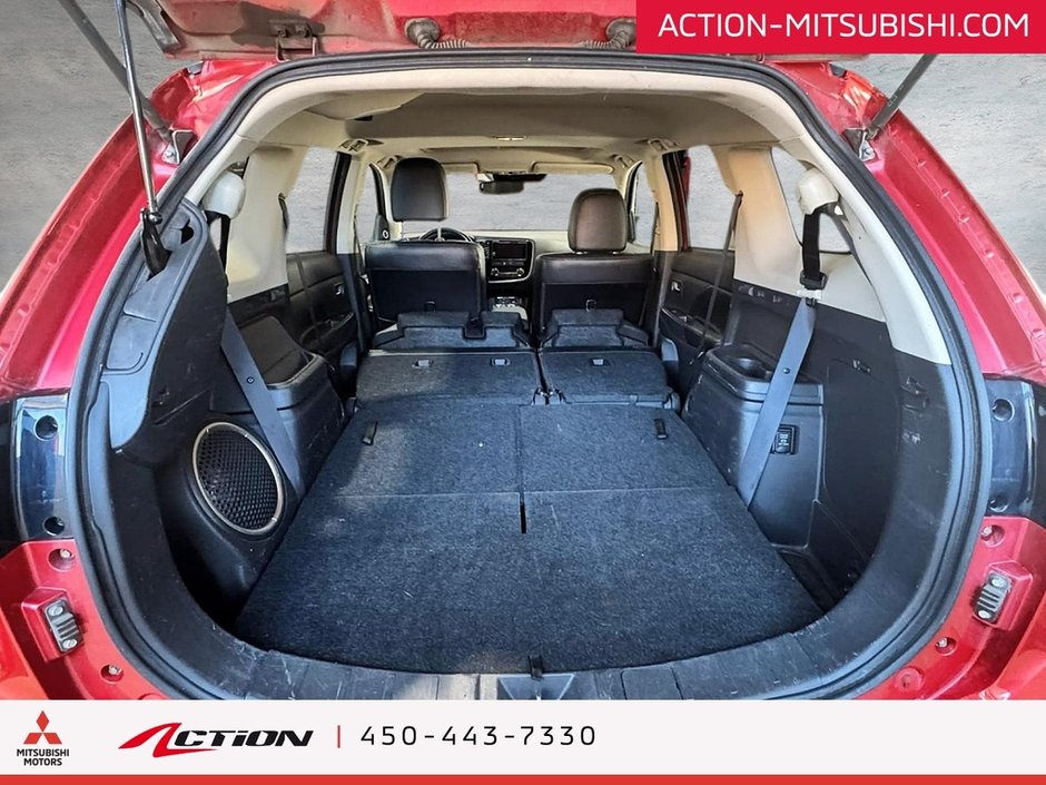 Mitsubishi Outlander GT AWD Toit Ouvrant Cuir Mags 18Po Caméra de Recul 2017-16