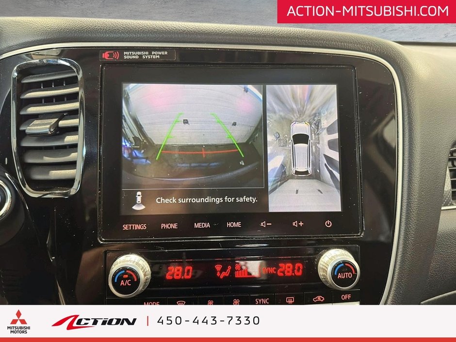 2020 Mitsubishi Outlander GT S-AWC Carplay Android Auto Cuir Toit Mags-26
