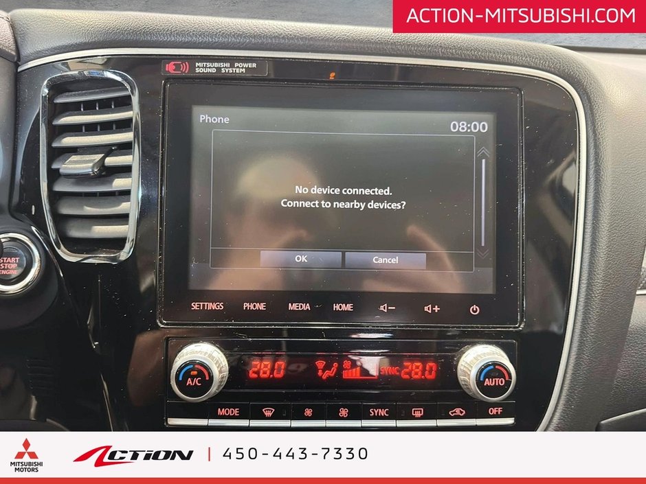 2020 Mitsubishi Outlander GT S-AWC Carplay Android Auto Cuir Toit Mags-27