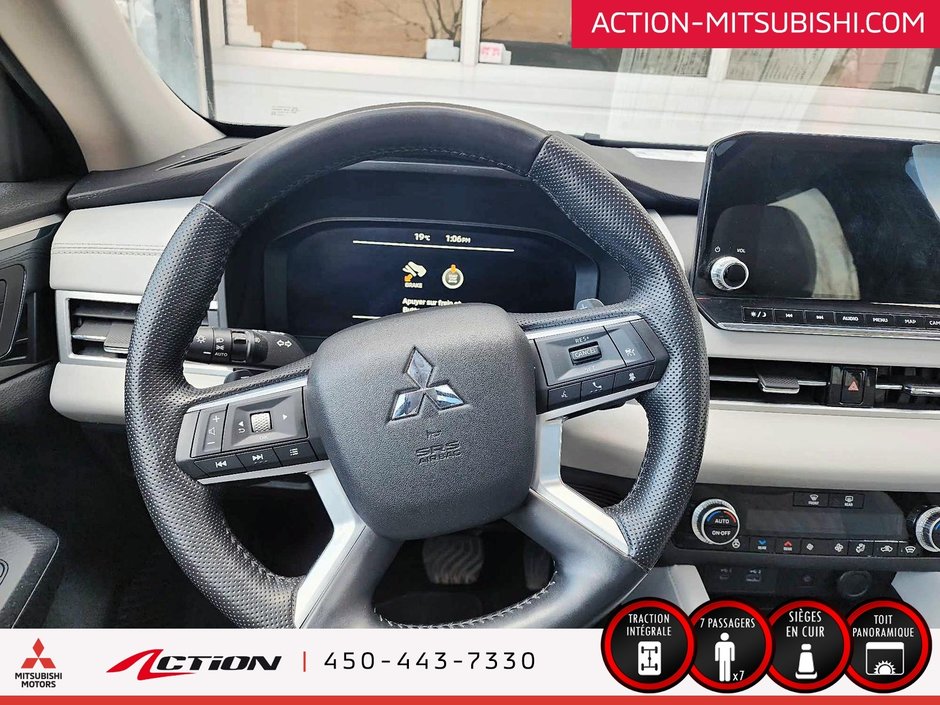 2022 Mitsubishi Outlander SEL S-AWC+CUIR+TOIT PANORAMIQUE+APPLE CAR PLAY-11