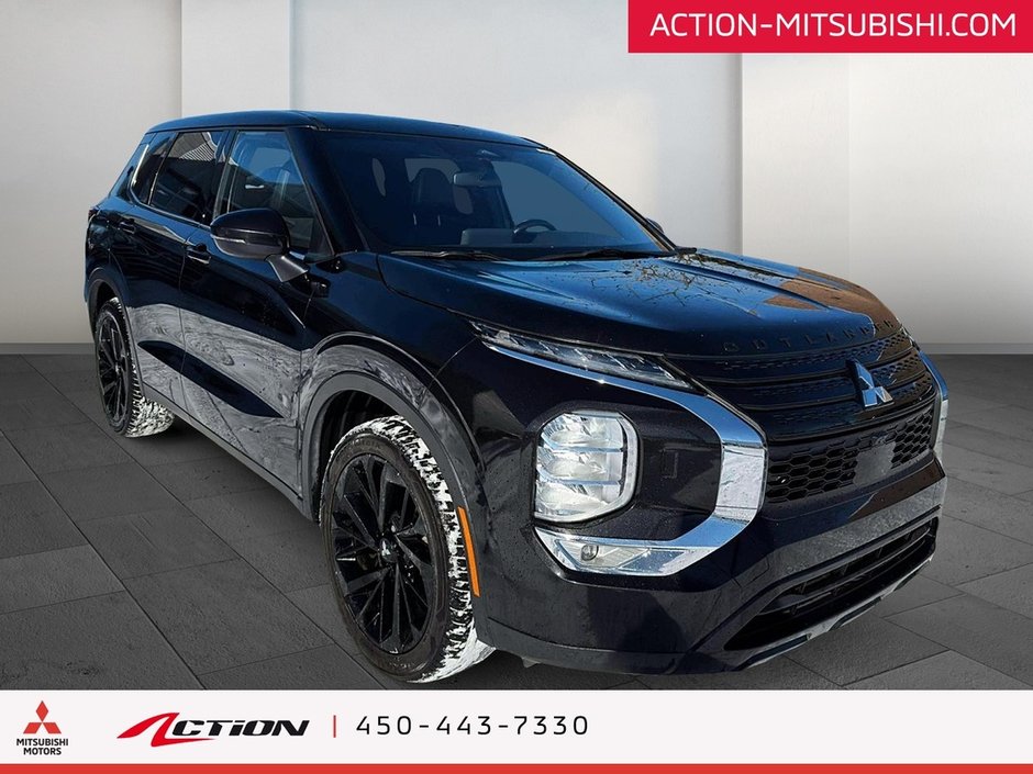 2023 Mitsubishi Outlander NOIR S-AWC Toit Pano Cuir Bancs Chauffants Boss-6