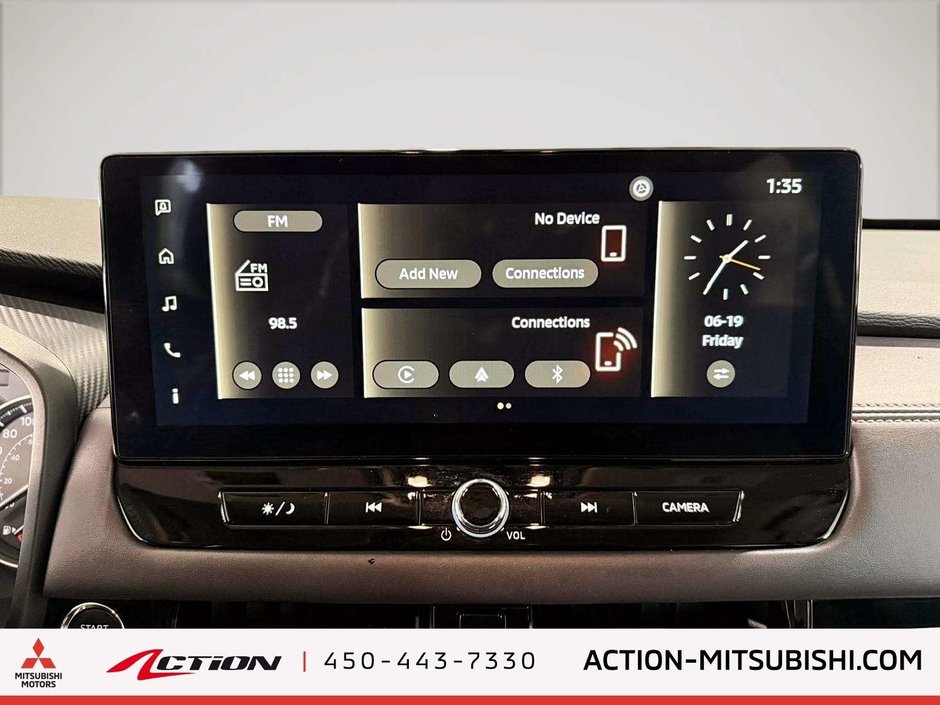2025 Mitsubishi Outlander ES S-AWC 7 Passagers Carplay Android Auto Mags 18-19