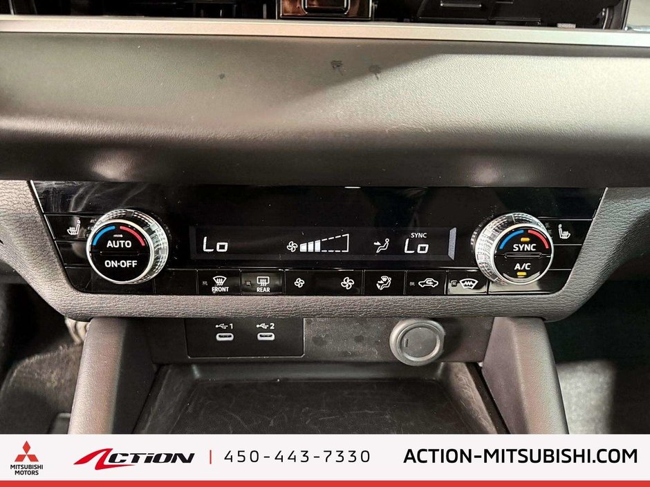 2025 Mitsubishi Outlander ES S-AWC 7 Passagers Carplay Android Auto Mags 18-21