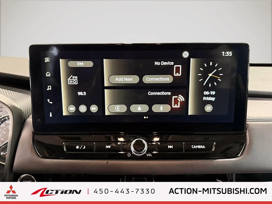 2025 Mitsubishi Outlander ES S-AWC 7 Passagers Carplay Android Auto Mags 18-19