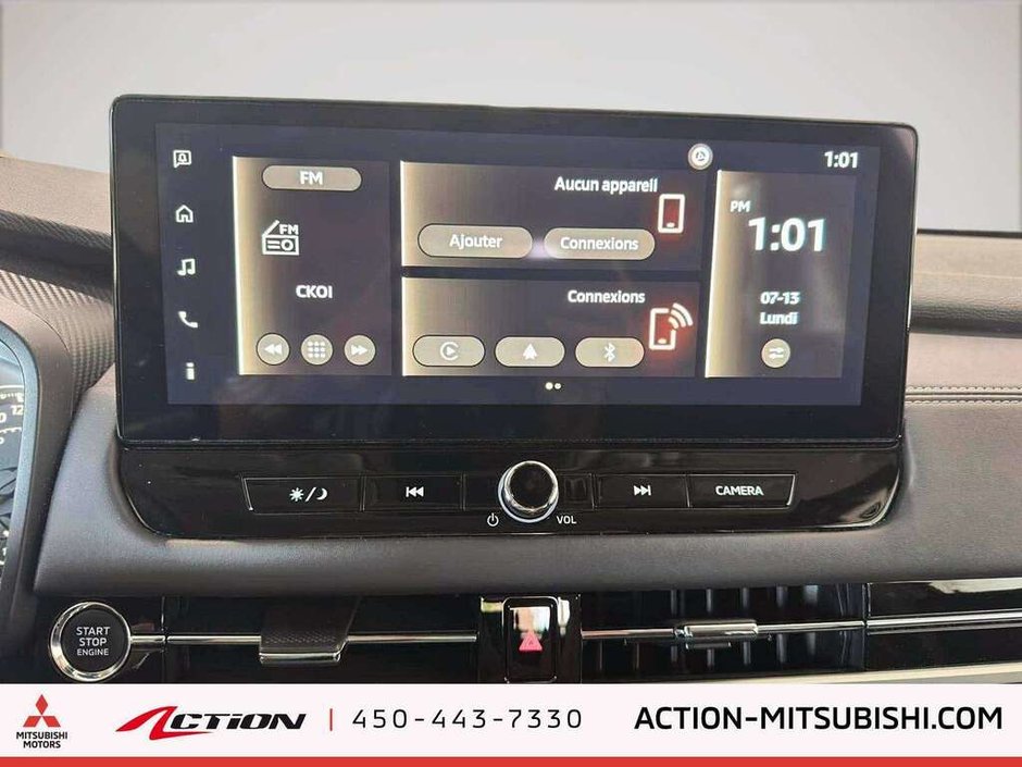 2025 Mitsubishi Outlander ES S-AWC 7 Passagers Carplay Android Auto Mags 18-20