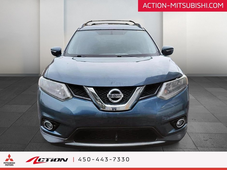 2014 Nissan Rogue SV AWD Bas Kilo Cuir Toit Pano Mags 17 Po-7
