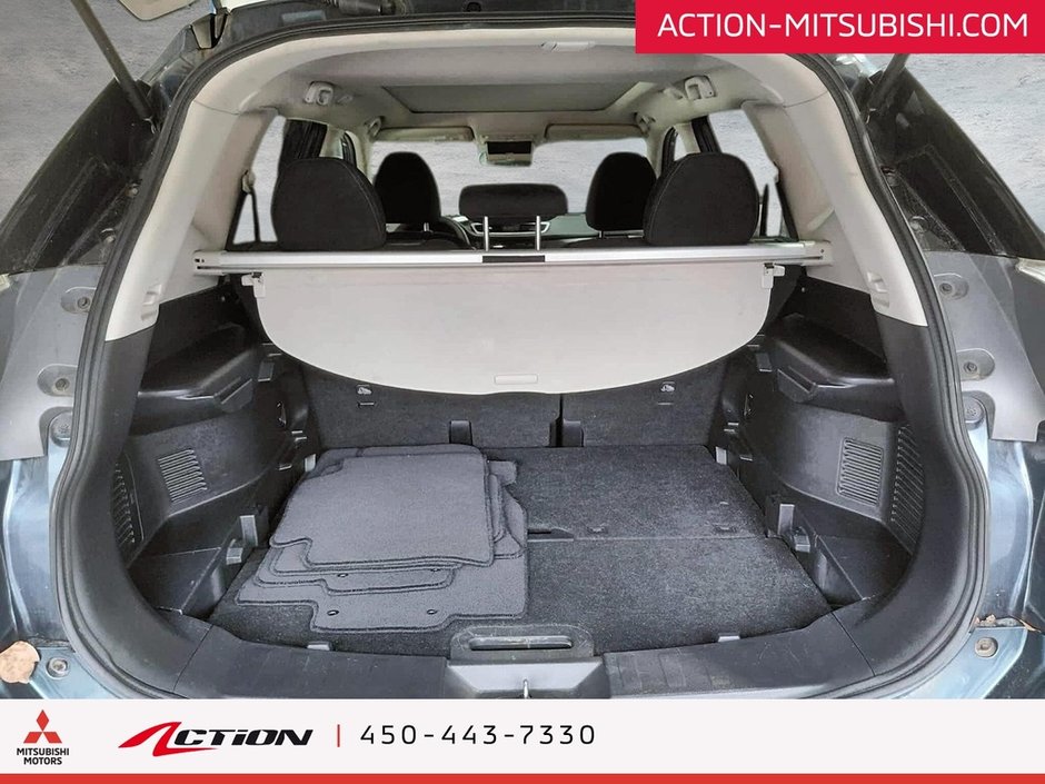 2014 Nissan Rogue SV AWD Bas Kilo Cuir Toit Pano Mags 17 Po-12