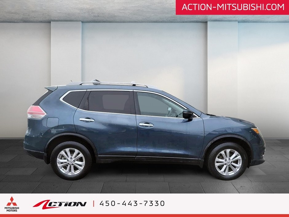 2014 Nissan Rogue SV AWD Bas Kilo Cuir Toit Pano Mags 17 Po-5
