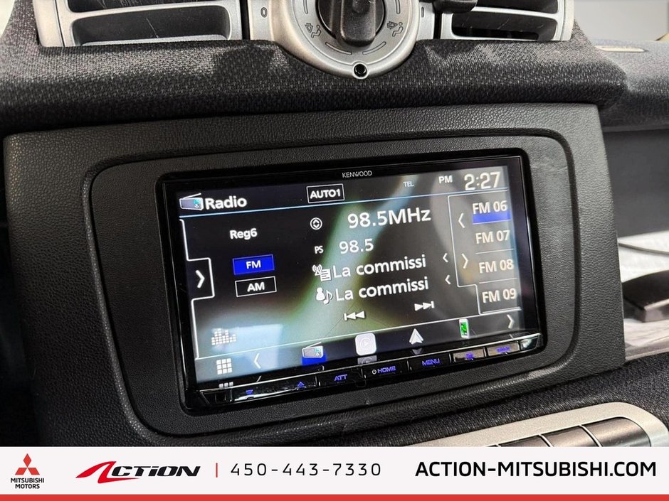 smart fortwo 2dr Cpe Pure Bluetooth Air Climatisé Android Auto 2015-13
