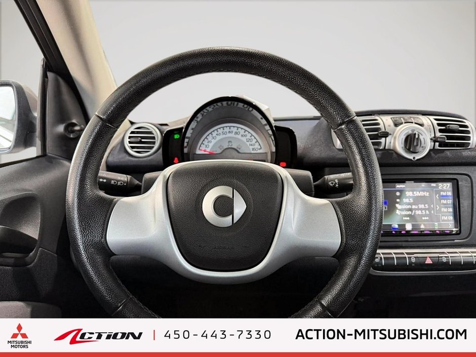 smart fortwo 2dr Cpe Pure Bluetooth Air Climatisé Android Auto 2015-12