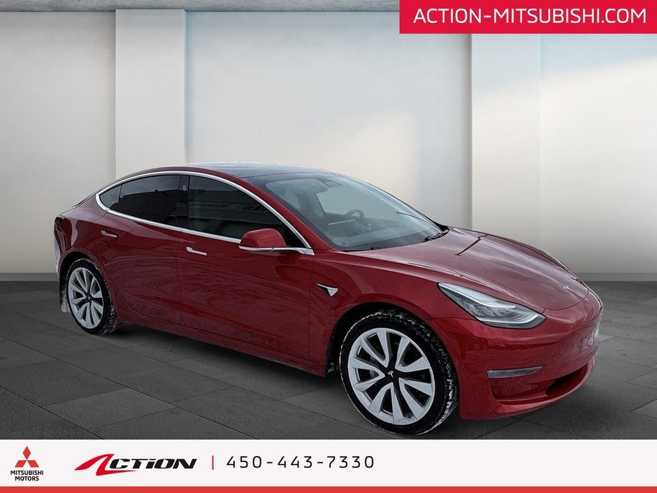 2019 Tesla MODEL 3 STANDARD RAGE+TOIT PANO+MAGS 19PO+CUIR+CAMÉRA 360-1