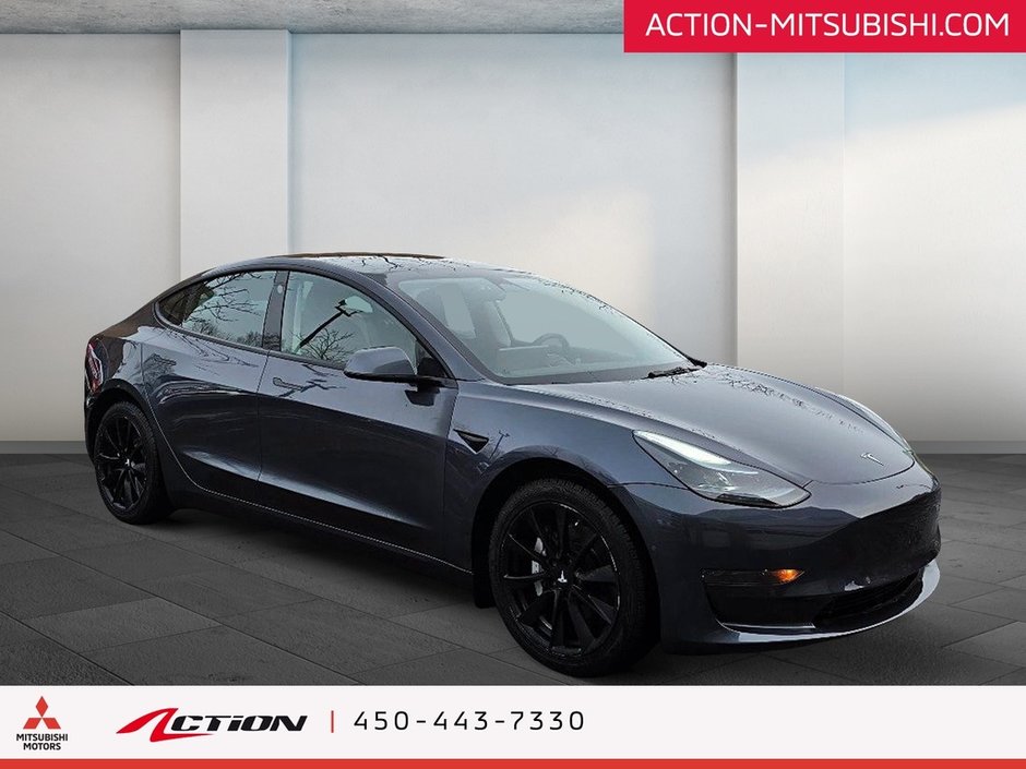 Tesla MODEL 3 STANDARD RANGE+TOIT PANO+CUIR+MAGS 18PO+CARPLAY 2022-1