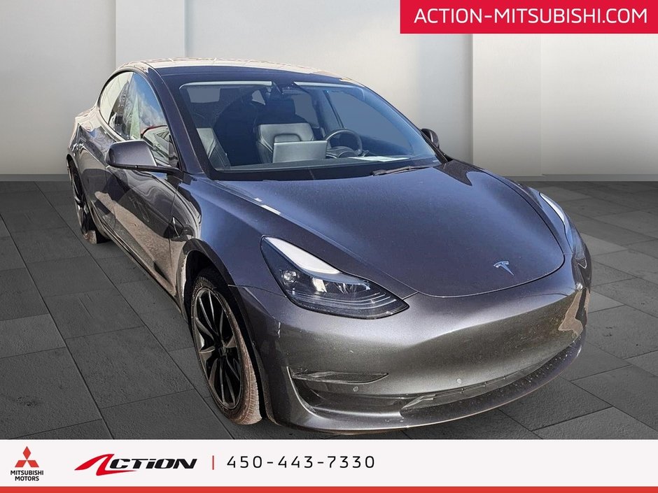 Tesla MODEL 3 STANDARD RANGE+TOIT PANO+CUIR+MAGS 18PO+CARPLAY 2022-0