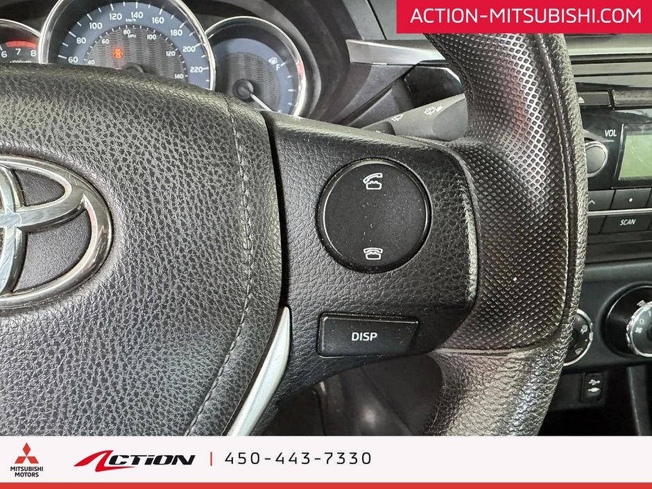 Toyota Corolla S Manuelle Groupe Électriques Bluetooth 2015-17