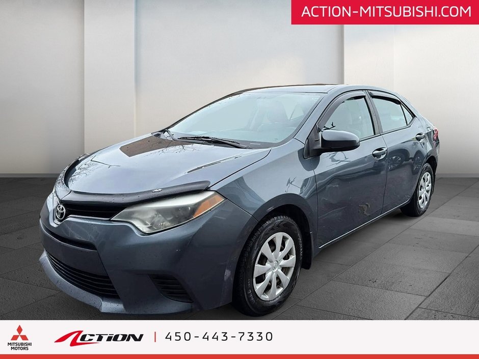 Toyota Corolla S Manuelle Groupe Électriques Bluetooth 2015-0
