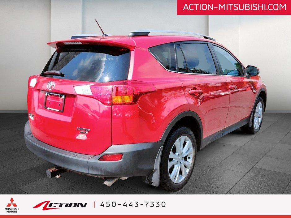 2013 Toyota RAV4 Limited AWD Toit Cuir Sièges Chauffants Mags 17 Po-4