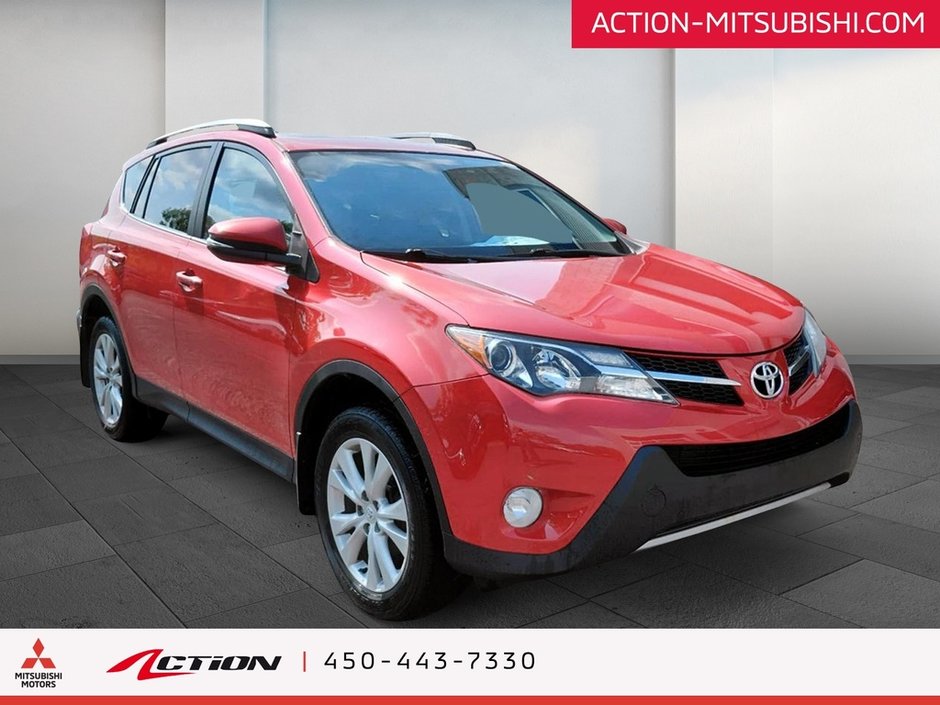 2013 Toyota RAV4 Limited AWD Toit Cuir Sièges Chauffants Mags 17 Po-6