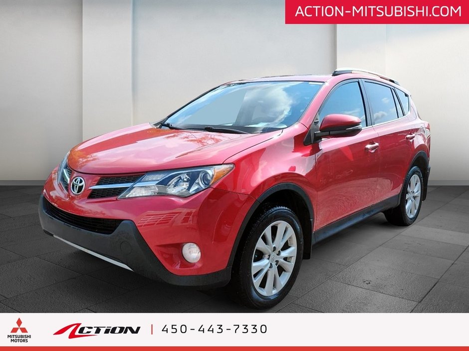 2013 Toyota RAV4 Limited AWD Toit Cuir Sièges Chauffants Mags 17 Po-0