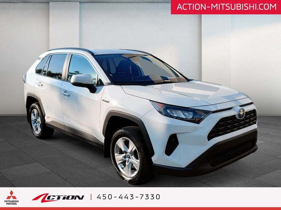 2021 Toyota RAV4 Hybrid LE AWD Carplay Android Auto mags 17po-6