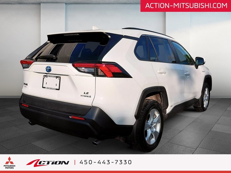 2021 Toyota RAV4 Hybrid LE AWD Carplay Android Auto mags 17po-4