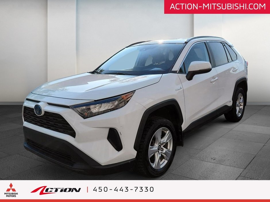 2021 Toyota RAV4 Hybrid LE AWD Carplay Android Auto mags 17po-0