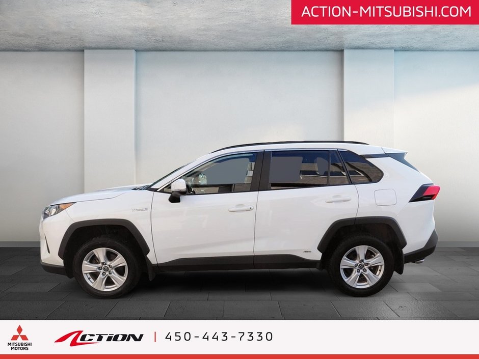 2021 Toyota RAV4 Hybrid LE AWD Carplay Android Auto mags 17po-1