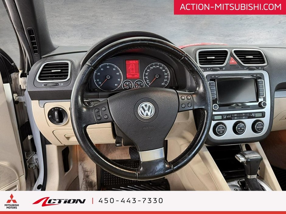2009 Volkswagen Eos CONVERTIBLE TOIT DURE Comfortline NAVIGATION A/C-11