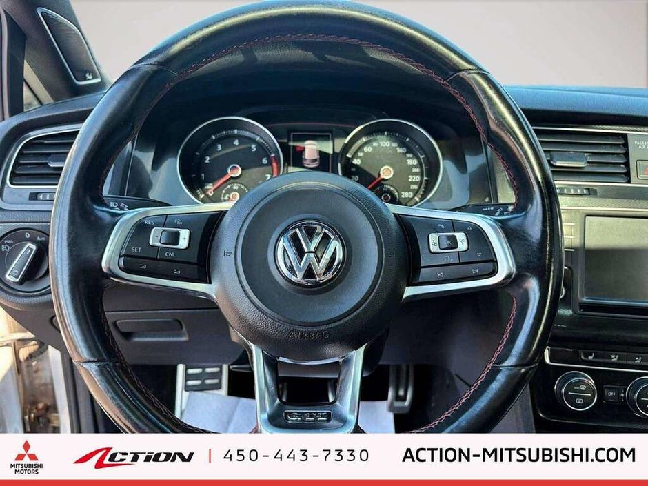 2016 Volkswagen Golf GTI Autobahn Toit Ouvrant Sièges Chauffants Rotiform-14