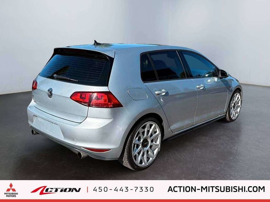 2016 Volkswagen Golf GTI Autobahn Toit Ouvrant Sièges Chauffants Rotiform-4