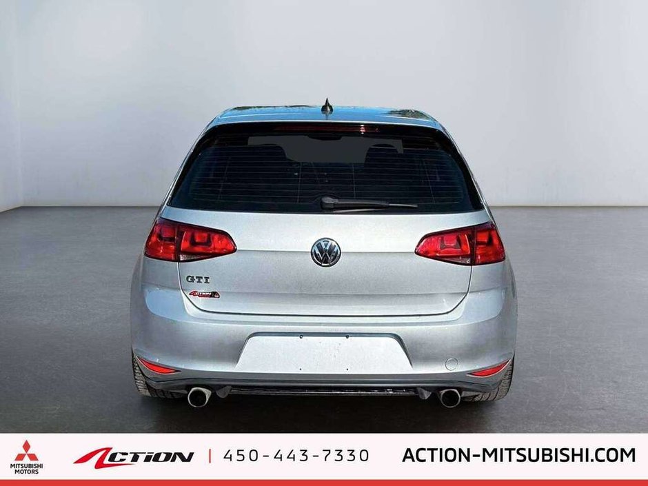 2016 Volkswagen Golf GTI Autobahn Toit Ouvrant Sièges Chauffants Rotiform-3
