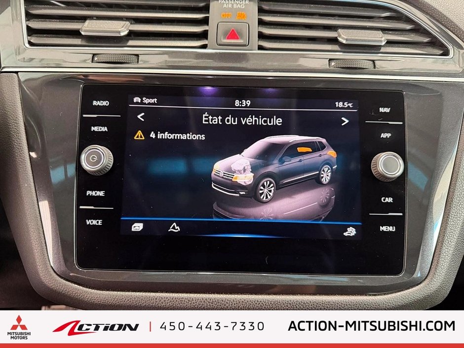 2021 Volkswagen Tiguan 4MOTION Toit Ouvrant Carplay Mags Amdroid Auto-20