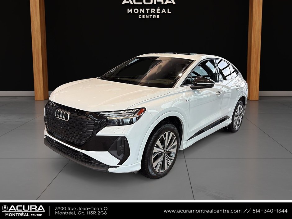 Audi Q4 e-tron Sportback Progressiv 2023 à Montreal, Québec - w940px