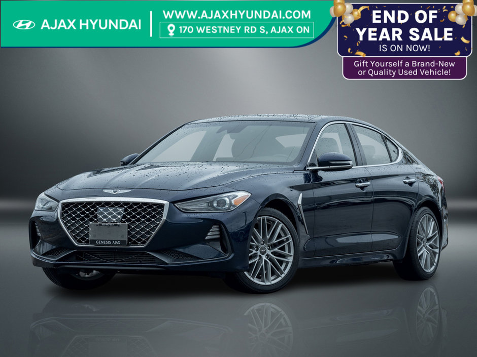 2020 GENESIS G70 ADVANCED AWD NO ACCIDENT-0