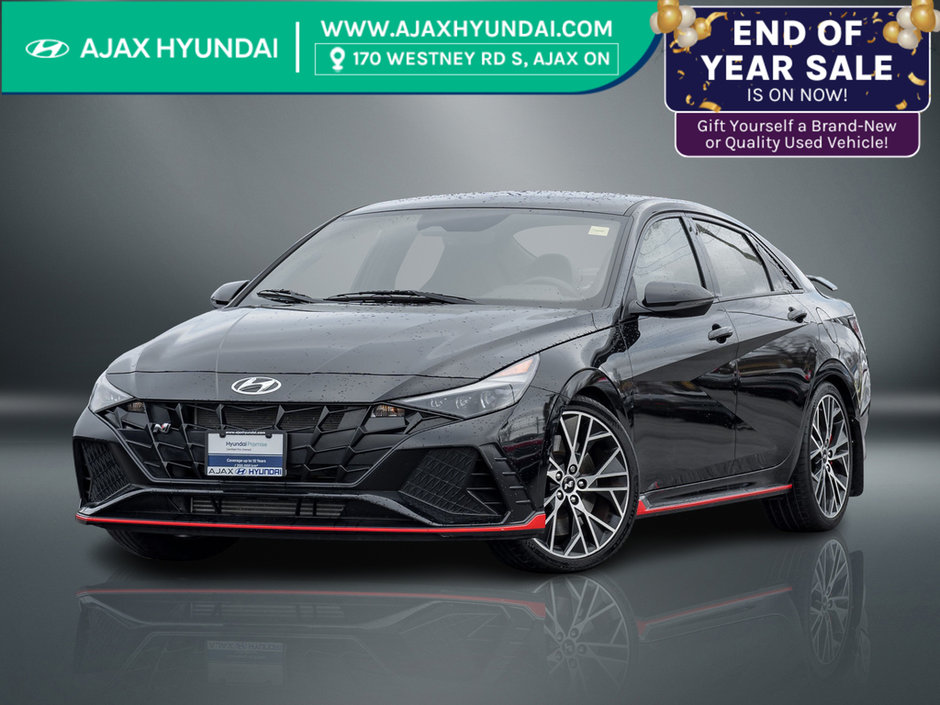 2022 Hyundai Elantra N ONE OWNER   MANUAL   RATES FROM 4.29%-0